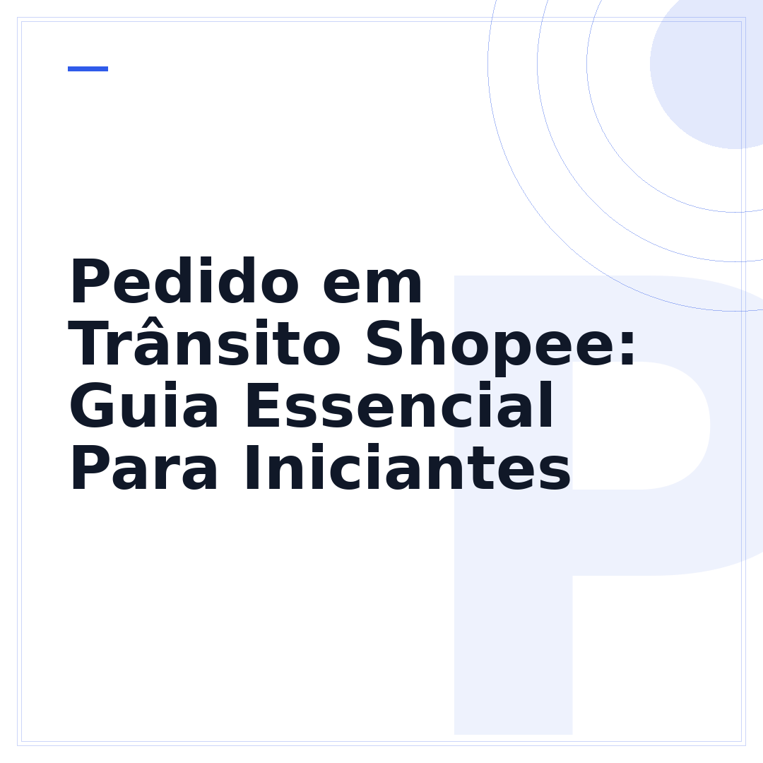 Pedido em Trânsito Shopee: Guia Essencial Para Iniciantes