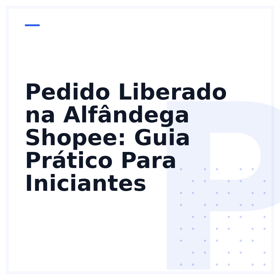 Pedido Liberado na Alfândega Shopee: Guia Prático Para Iniciantes