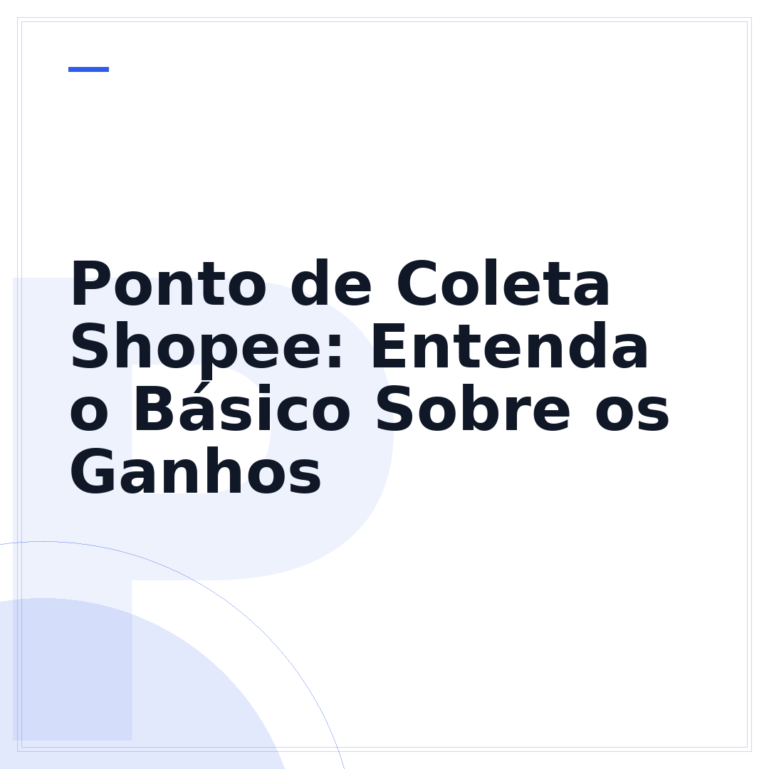 Ponto de Coleta Shopee: Entenda o Básico Sobre os Ganhos