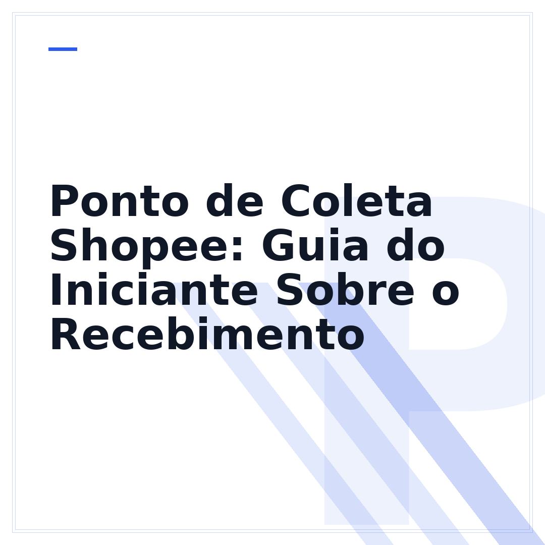 Ponto de Coleta Shopee: Guia do Iniciante Sobre o Recebimento