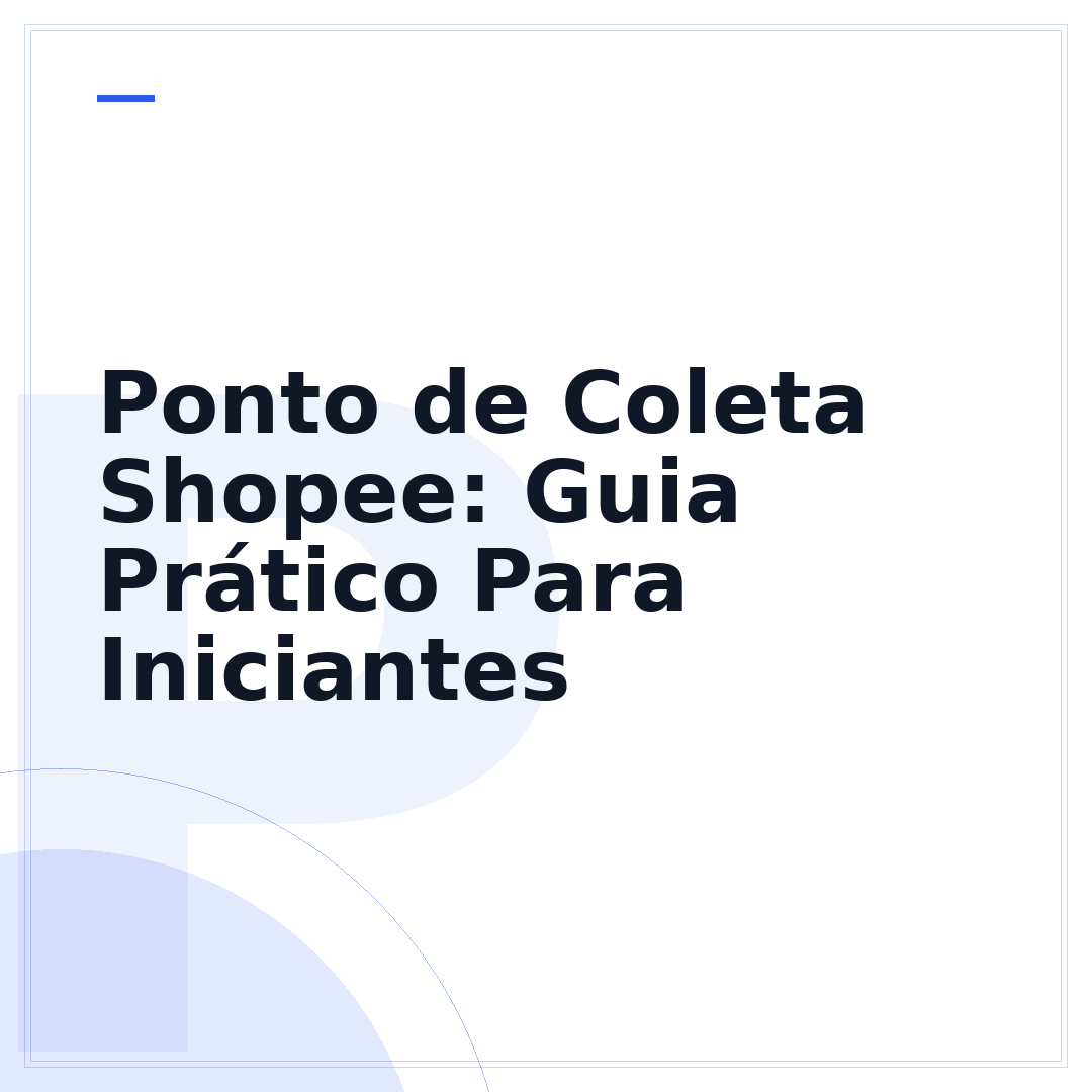 Ponto de Coleta Shopee: Guia Prático Para Iniciantes