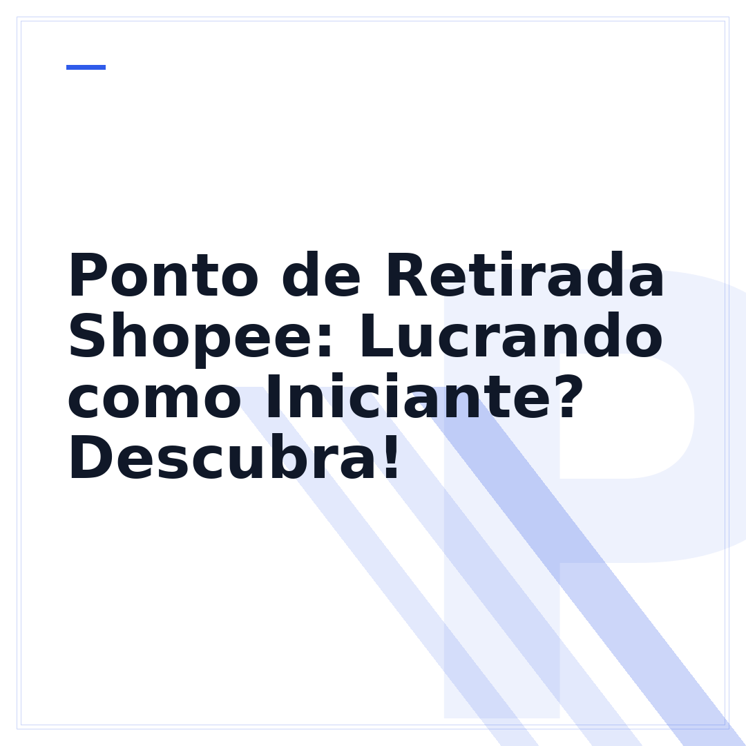 Ponto de Retirada Shopee: Lucrando como Iniciante? Descubra!