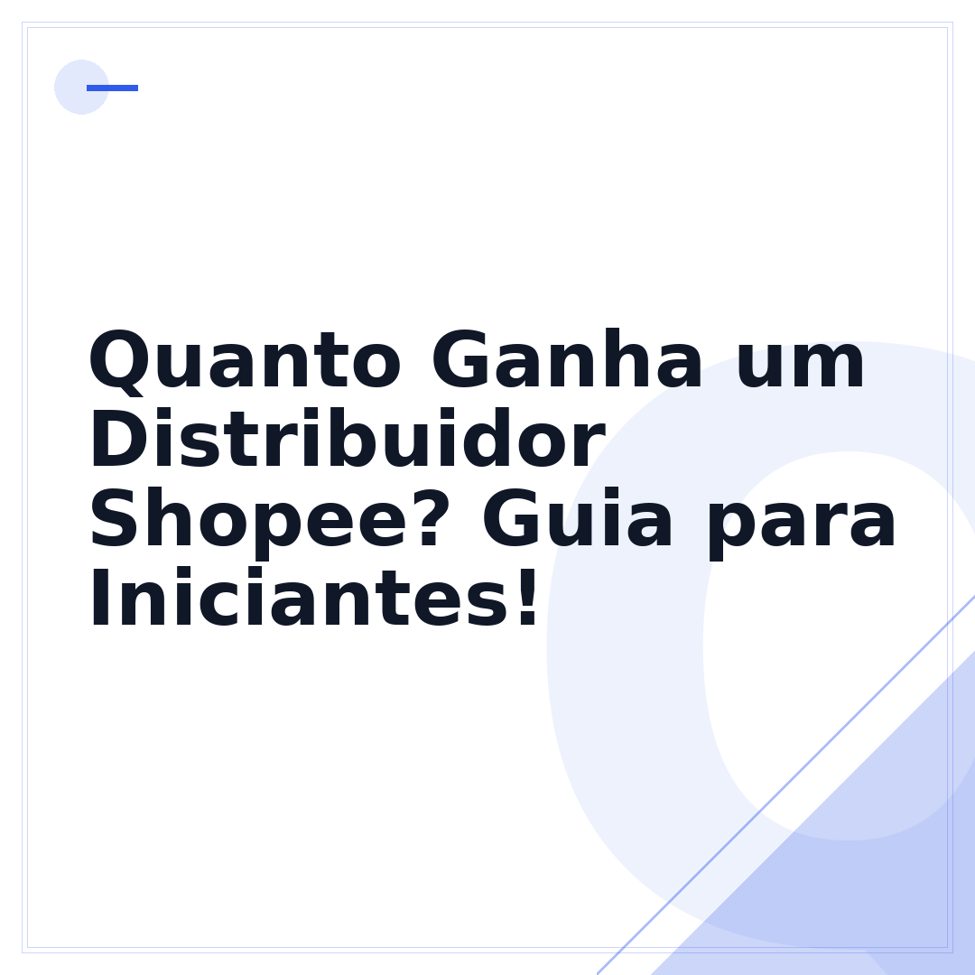 Quanto Ganha um Distribuidor Shopee? Guia para Iniciantes!