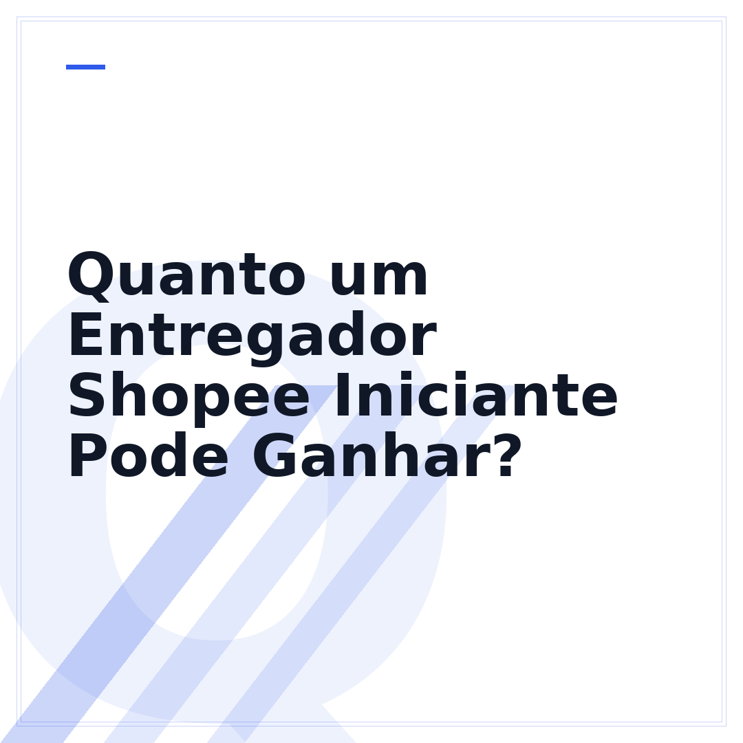 Quanto um Entregador Shopee Iniciante Pode Ganhar?