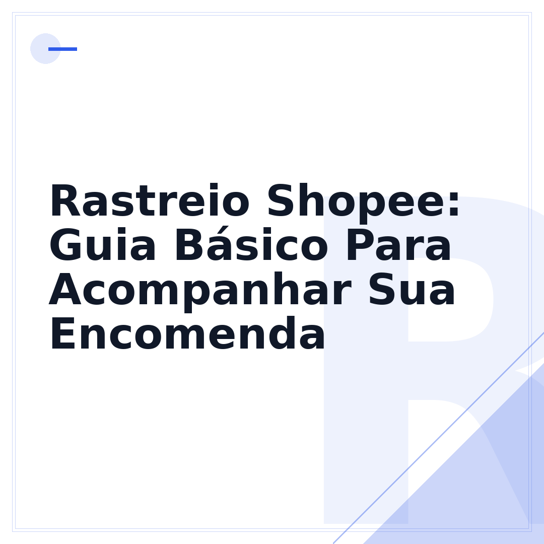 Rastreio Shopee: Guia Básico Para Acompanhar Sua Encomenda