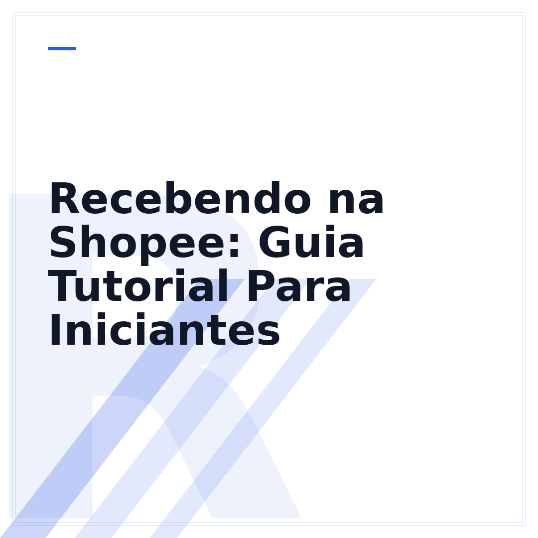 Recebendo na Shopee: Guia Tutorial Para Iniciantes