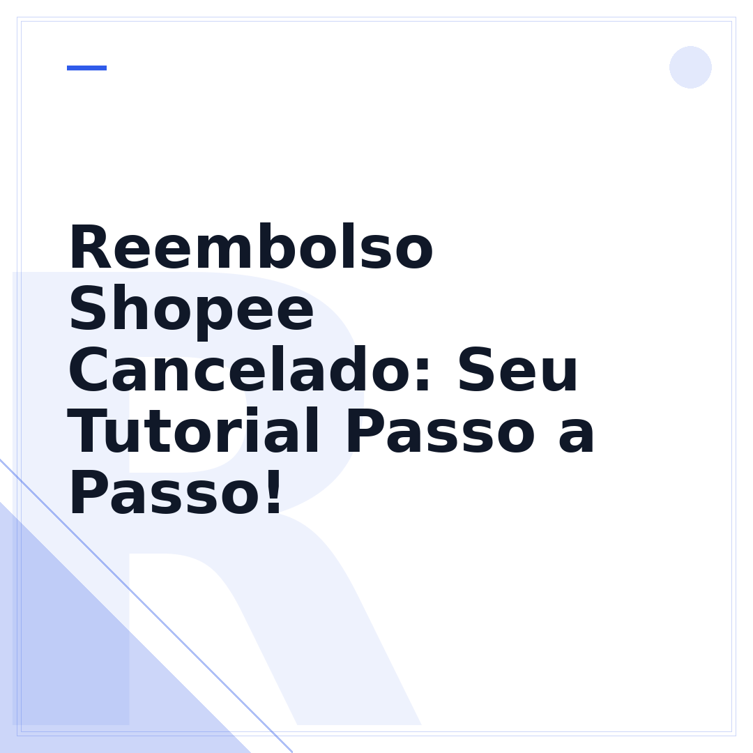 Reembolso Shopee Cancelado: Seu Tutorial Passo a Passo!