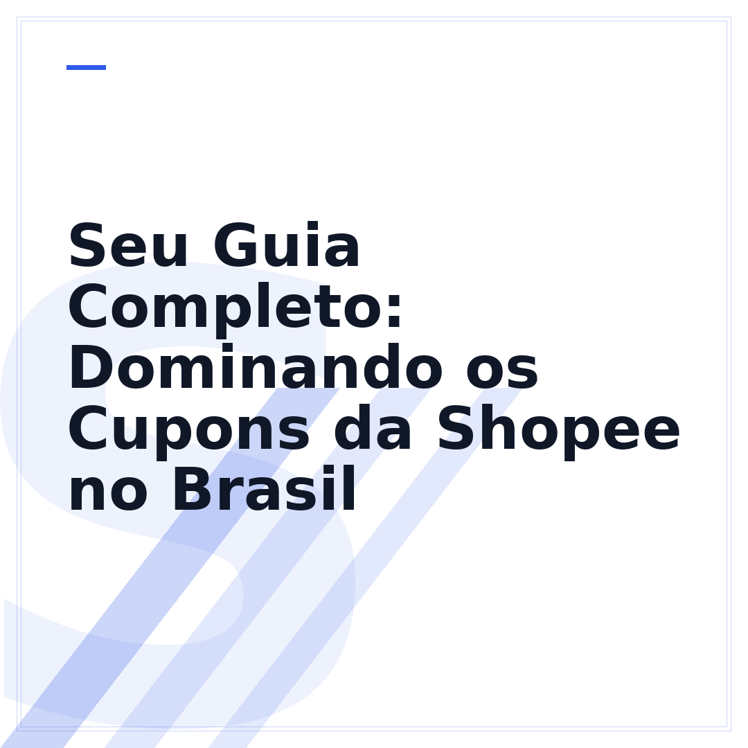 Seu Guia Completo: Dominando os Cupons da Shopee no Brasil