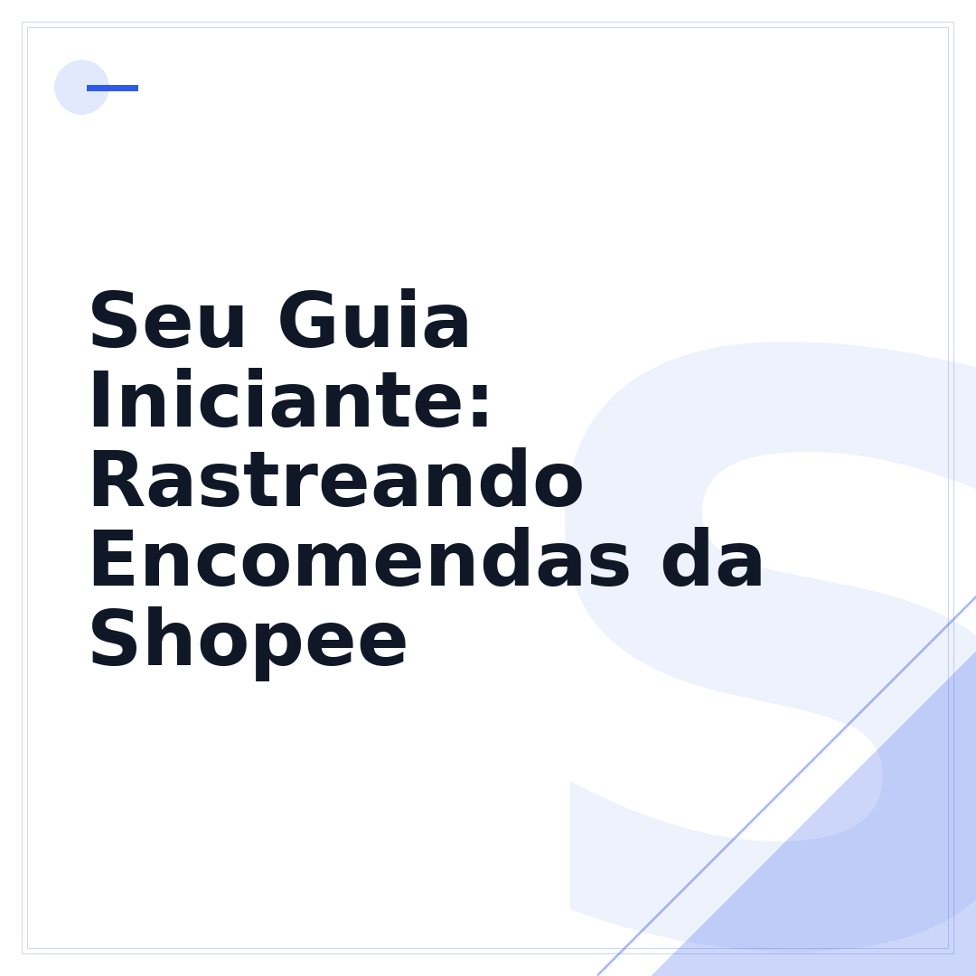 Seu Guia Iniciante: Rastreando Encomendas da Shopee