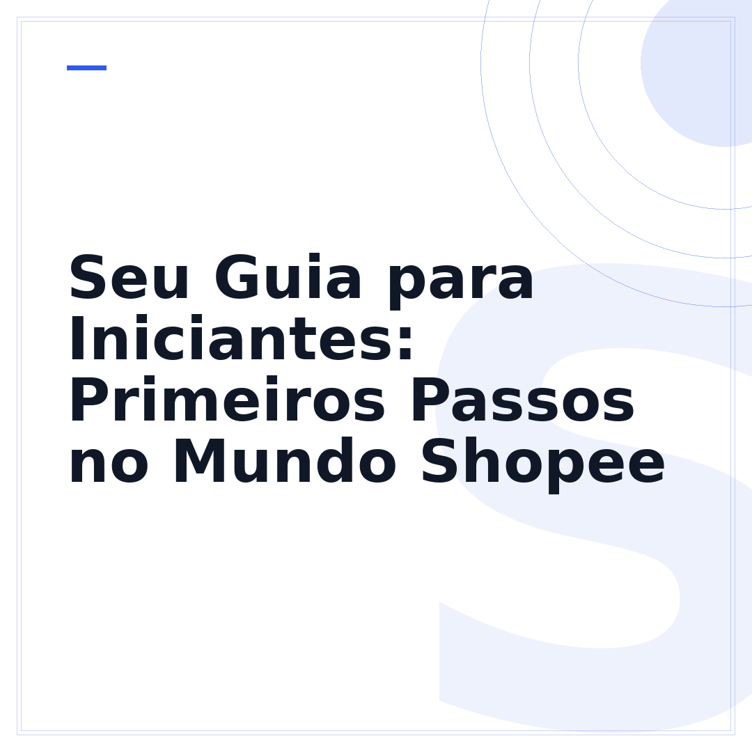 Seu Guia para Iniciantes: Primeiros Passos no Mundo Shopee