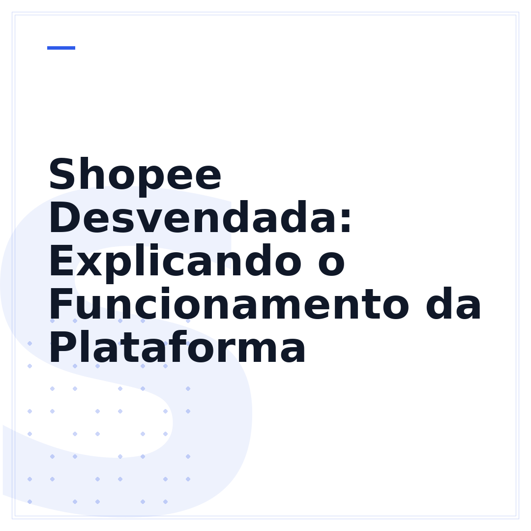 Shopee Desvendada: Explicando o Funcionamento da Plataforma