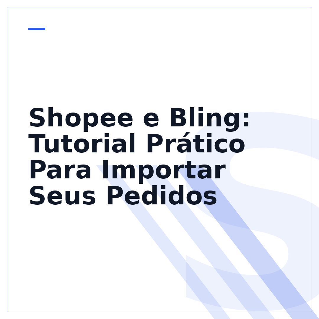 Shopee e Bling: Tutorial Prático Para Importar Seus Pedidos