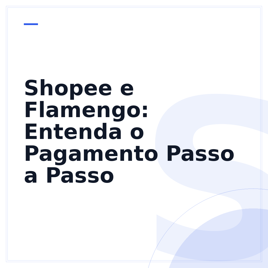 Shopee e Flamengo: Entenda o Pagamento Passo a Passo