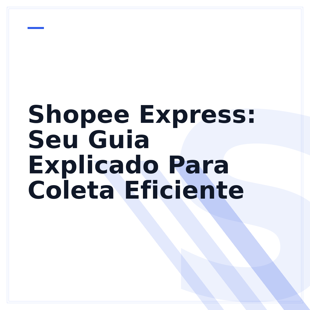 Shopee Express: Seu Guia Explicado Para Coleta Eficiente