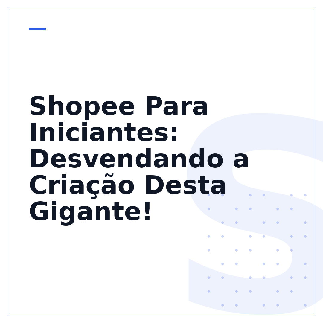 Shopee Para Iniciantes: Desvendando a Criação Desta Gigante!