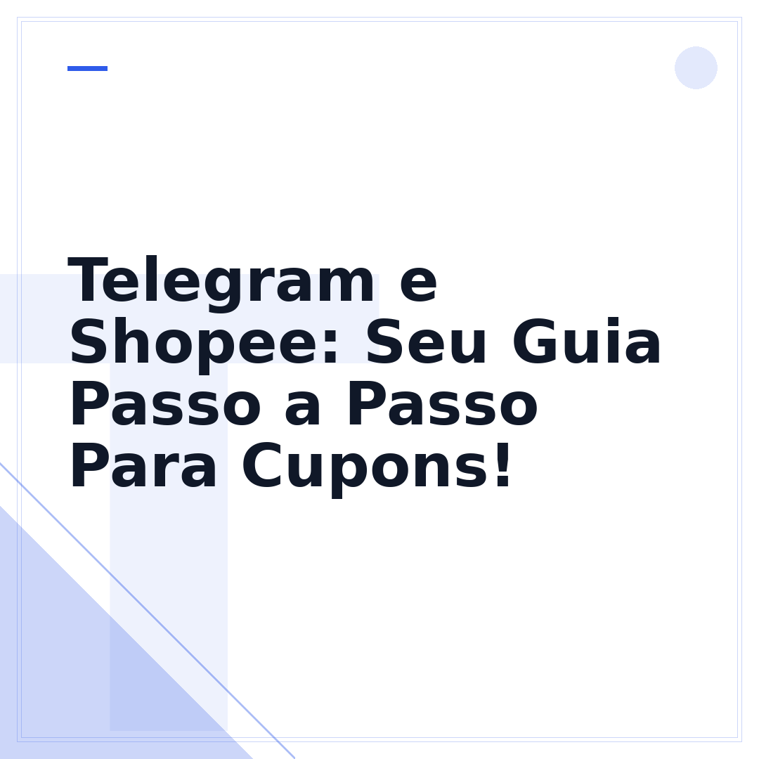 Telegram e Shopee: Seu Guia Passo a Passo Para Cupons!