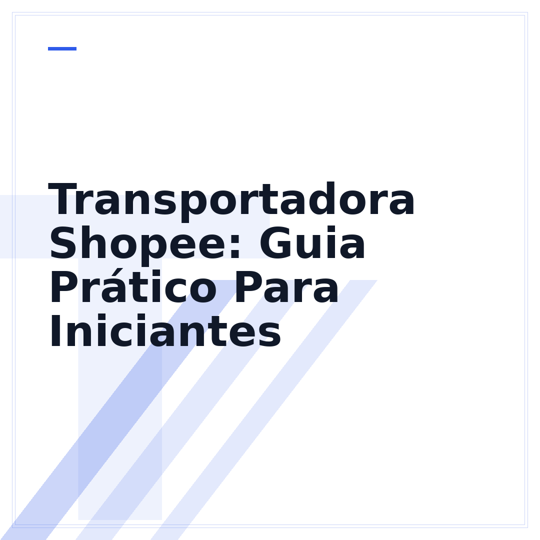 Transportadora Shopee: Guia Prático Para Iniciantes