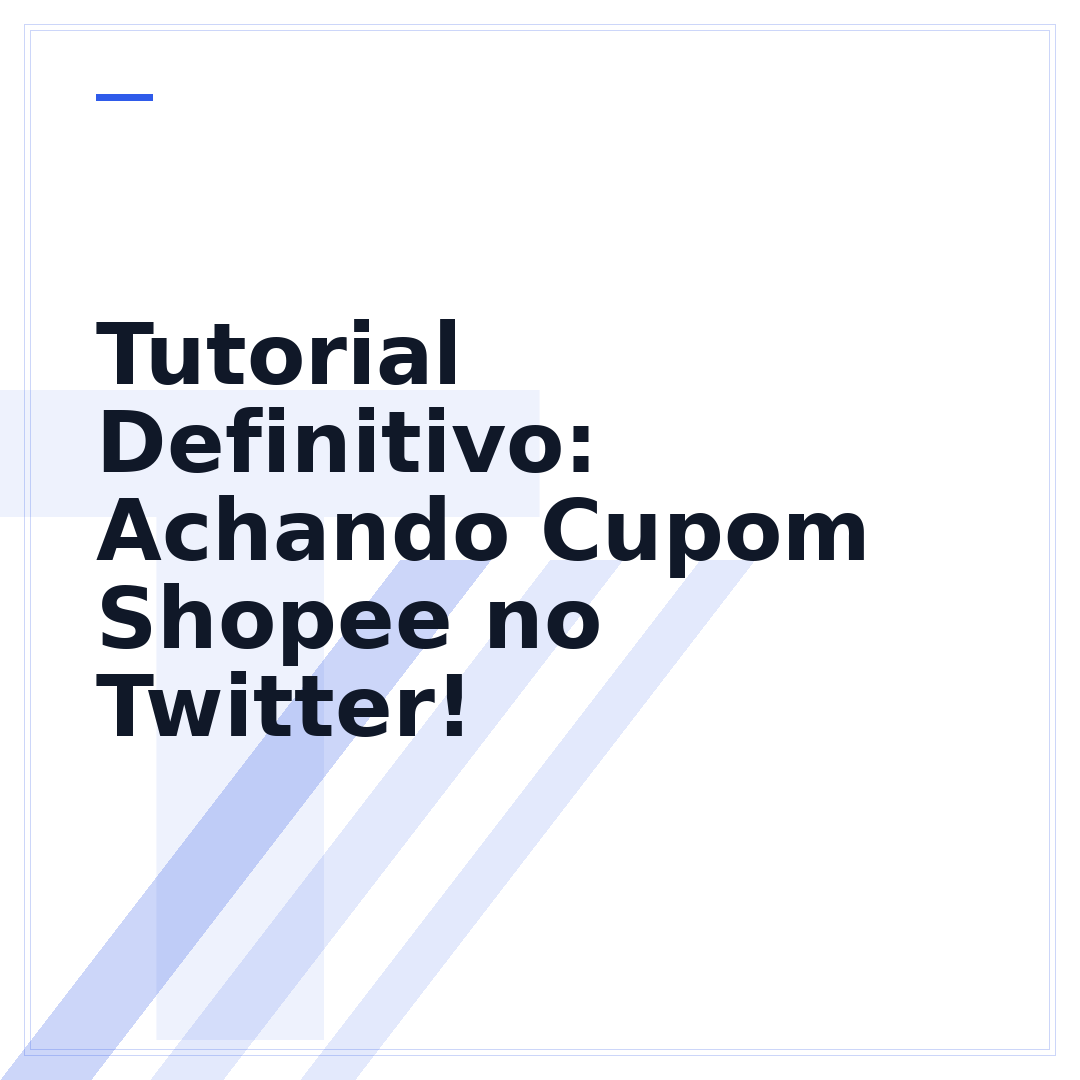 Tutorial Definitivo: Achando Cupom Shopee no Twitter!