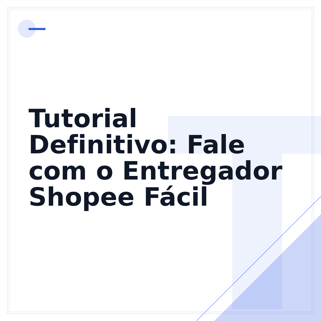 Tutorial Definitivo: Fale com o Entregador Shopee Fácil