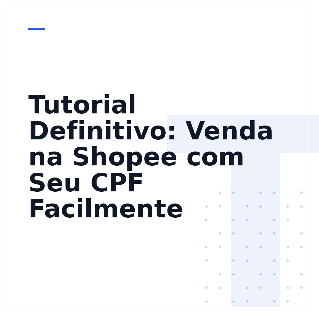 Tutorial Definitivo: Venda na Shopee com Seu CPF Facilmente