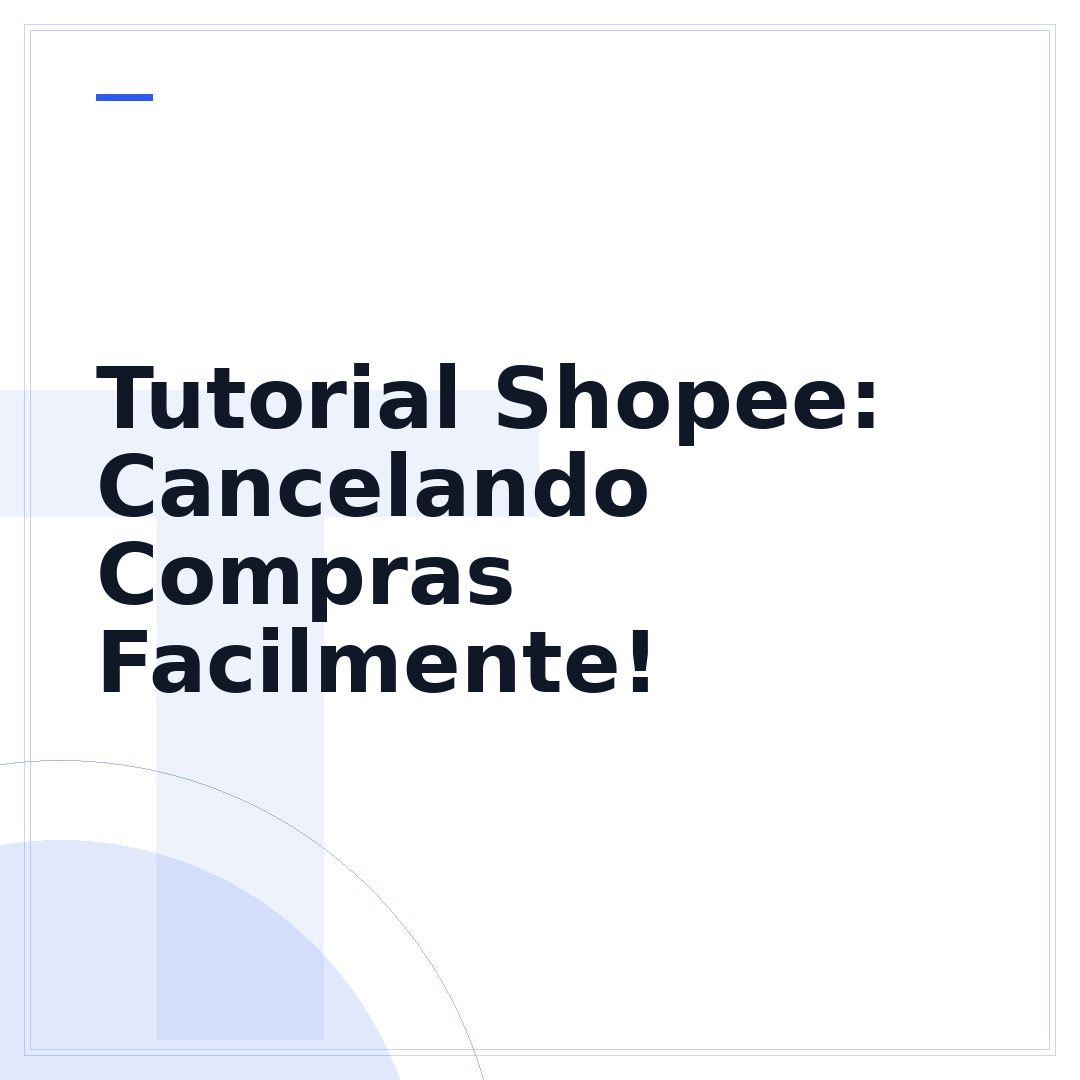 Tutorial Shopee: Cancelando Compras Facilmente!