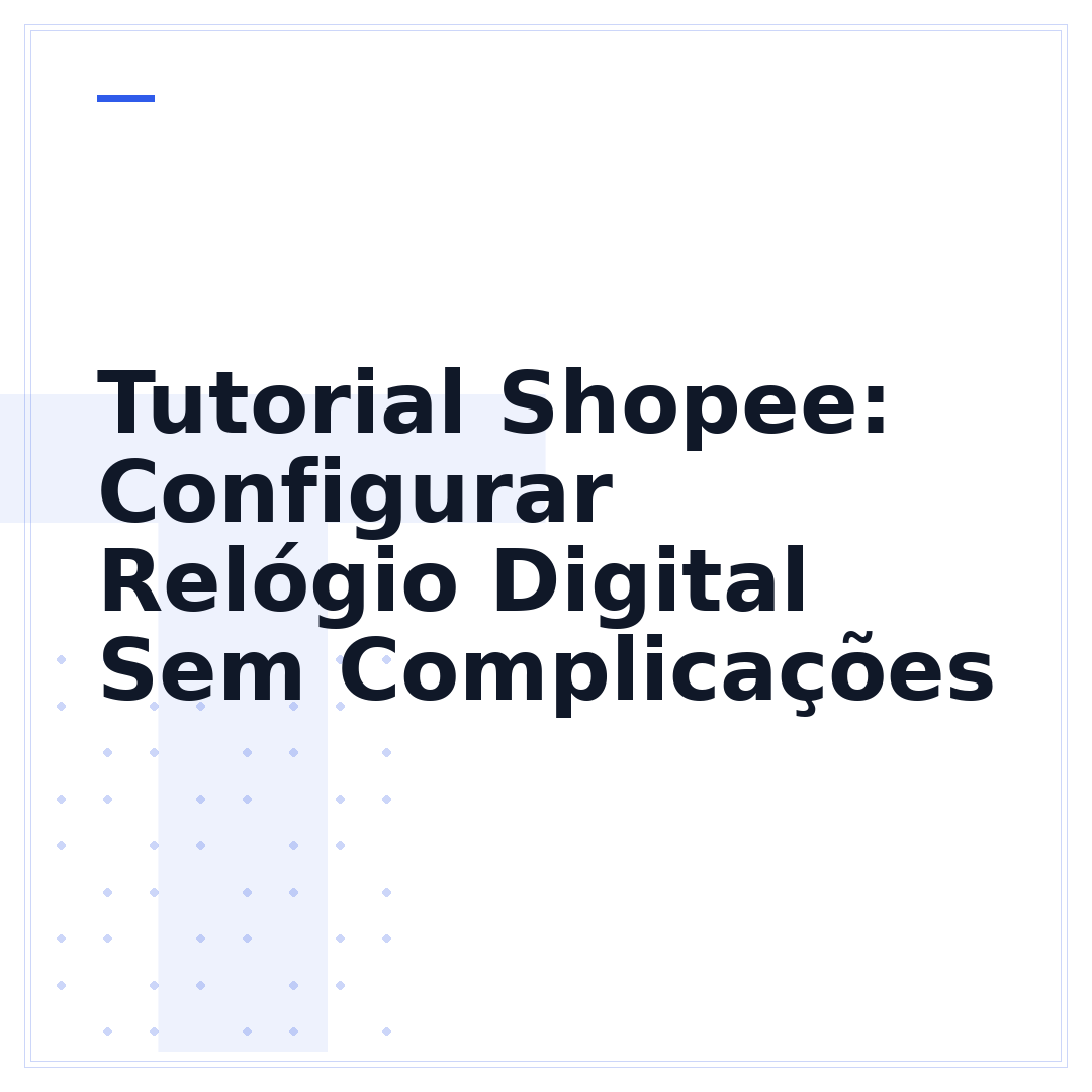 Tutorial Shopee: Configurar Relógio Digital Sem Complicações