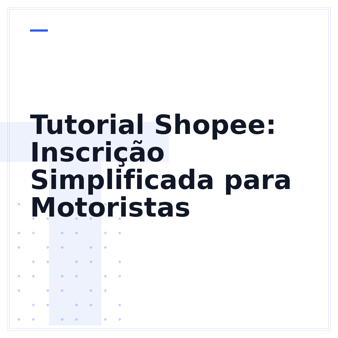 Tutorial Shopee: Inscrição Simplificada para Motoristas