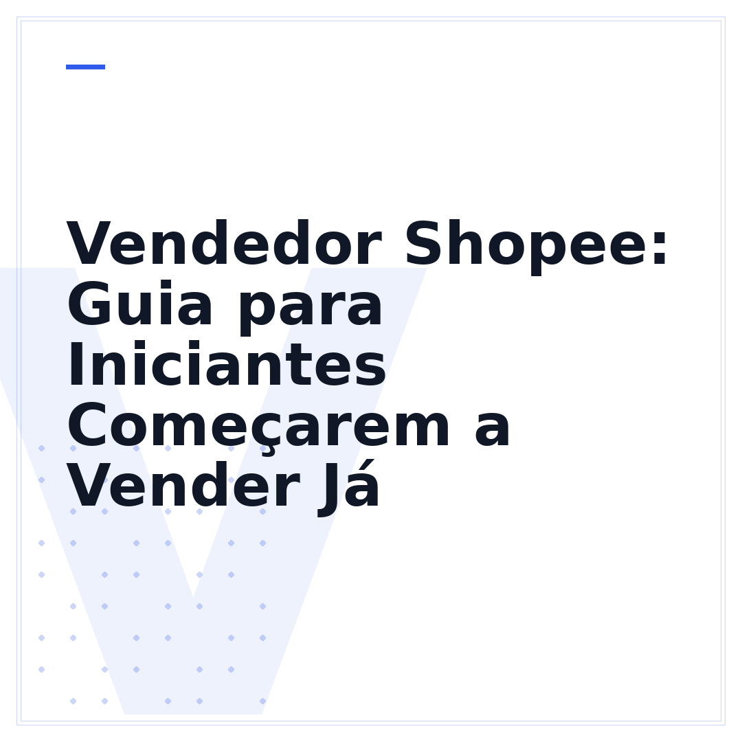Vendedor Shopee: Guia para Iniciantes Começarem a Vender Já